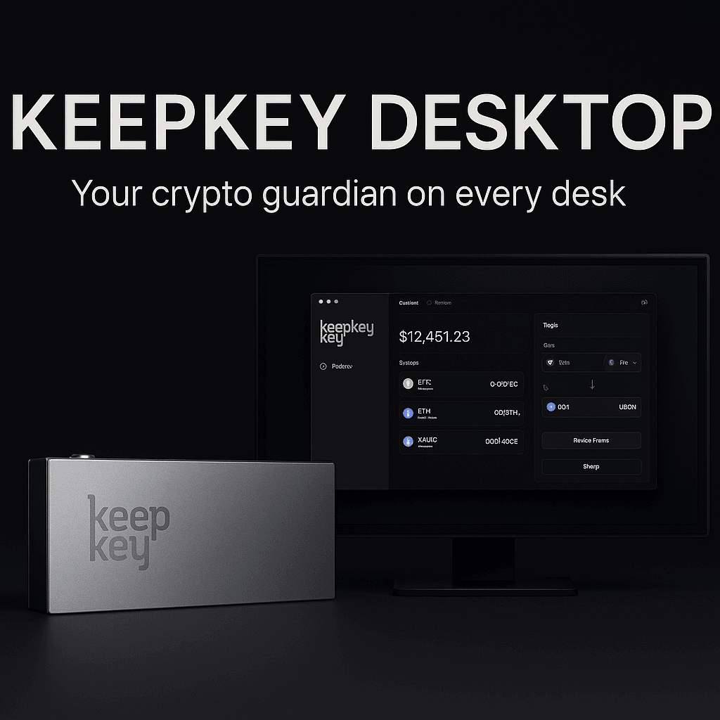 KeepKey Desktop hero screenshot