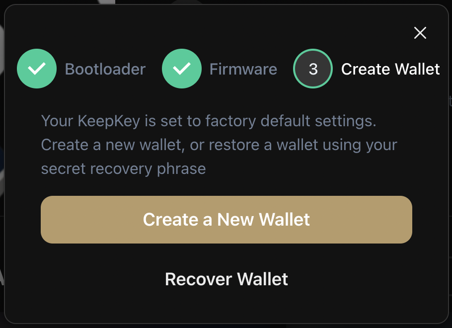 KeepKey wallet