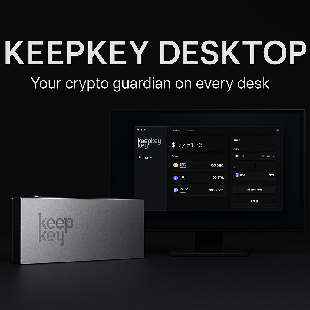 KeepKey Desktop hero screenshot