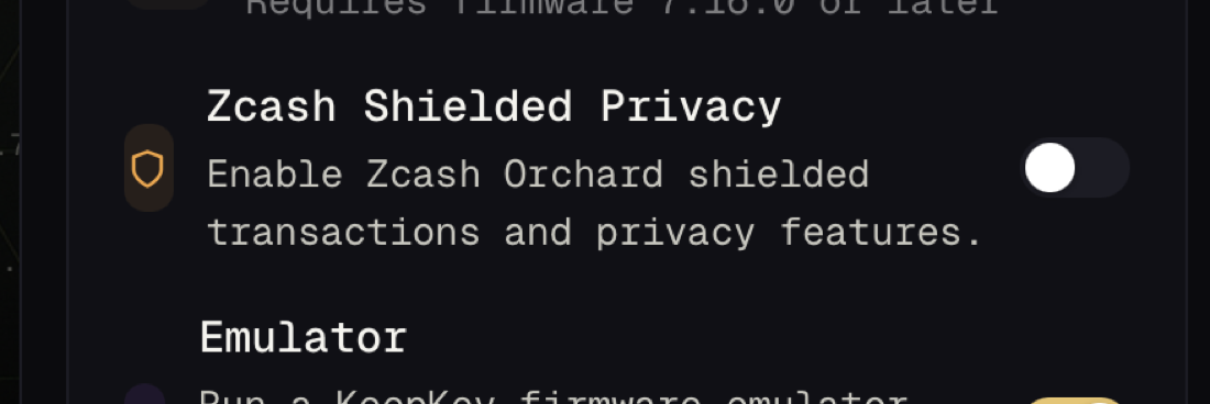 Enable Zcash