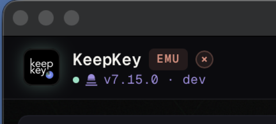 Confirm firmware